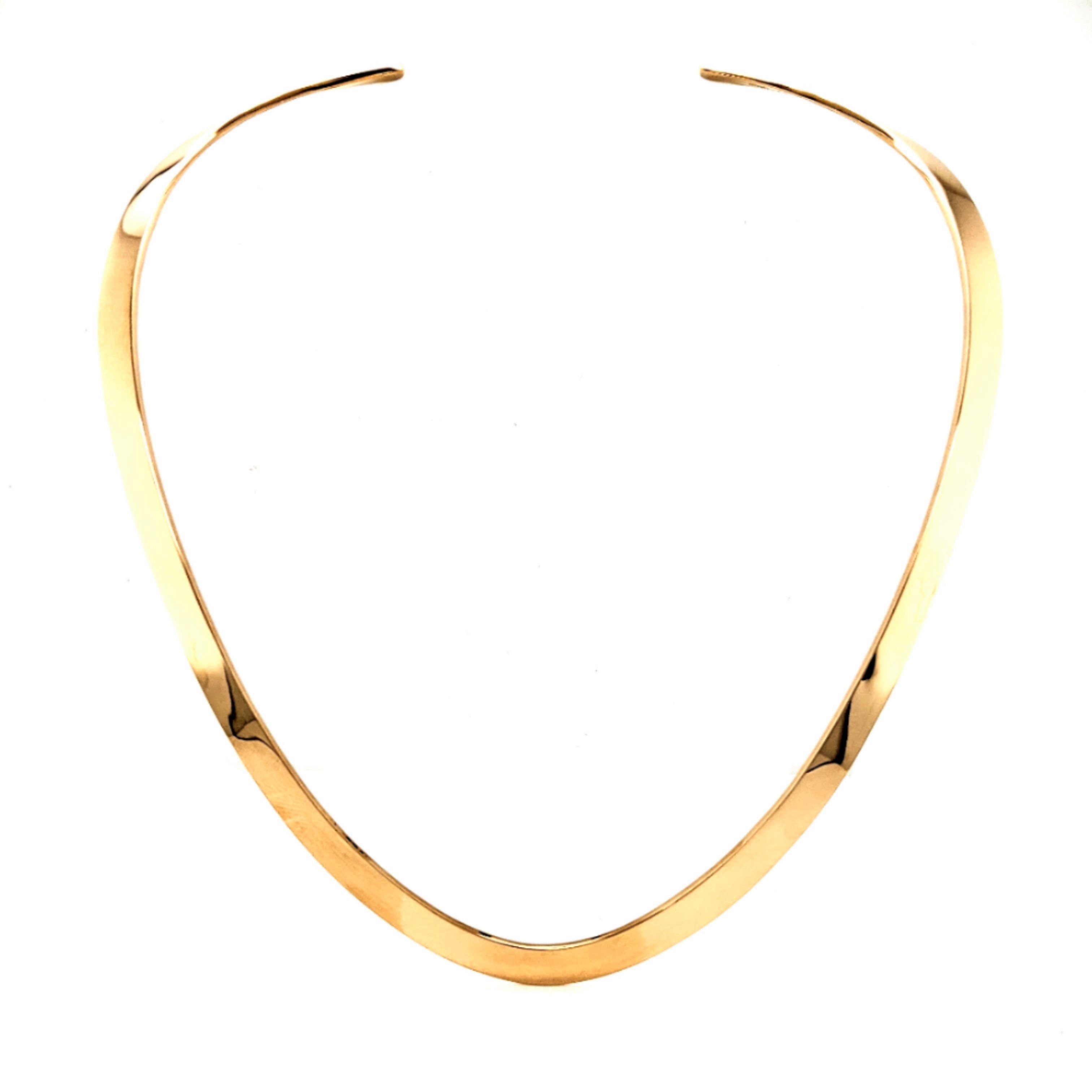 Gold Collar Necklace