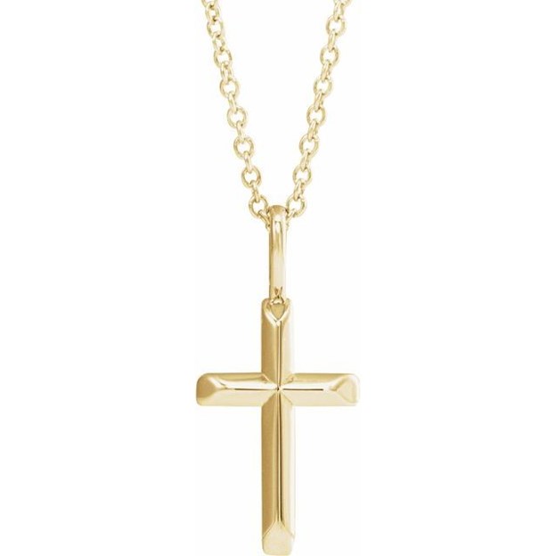 Gold Cross Necklace