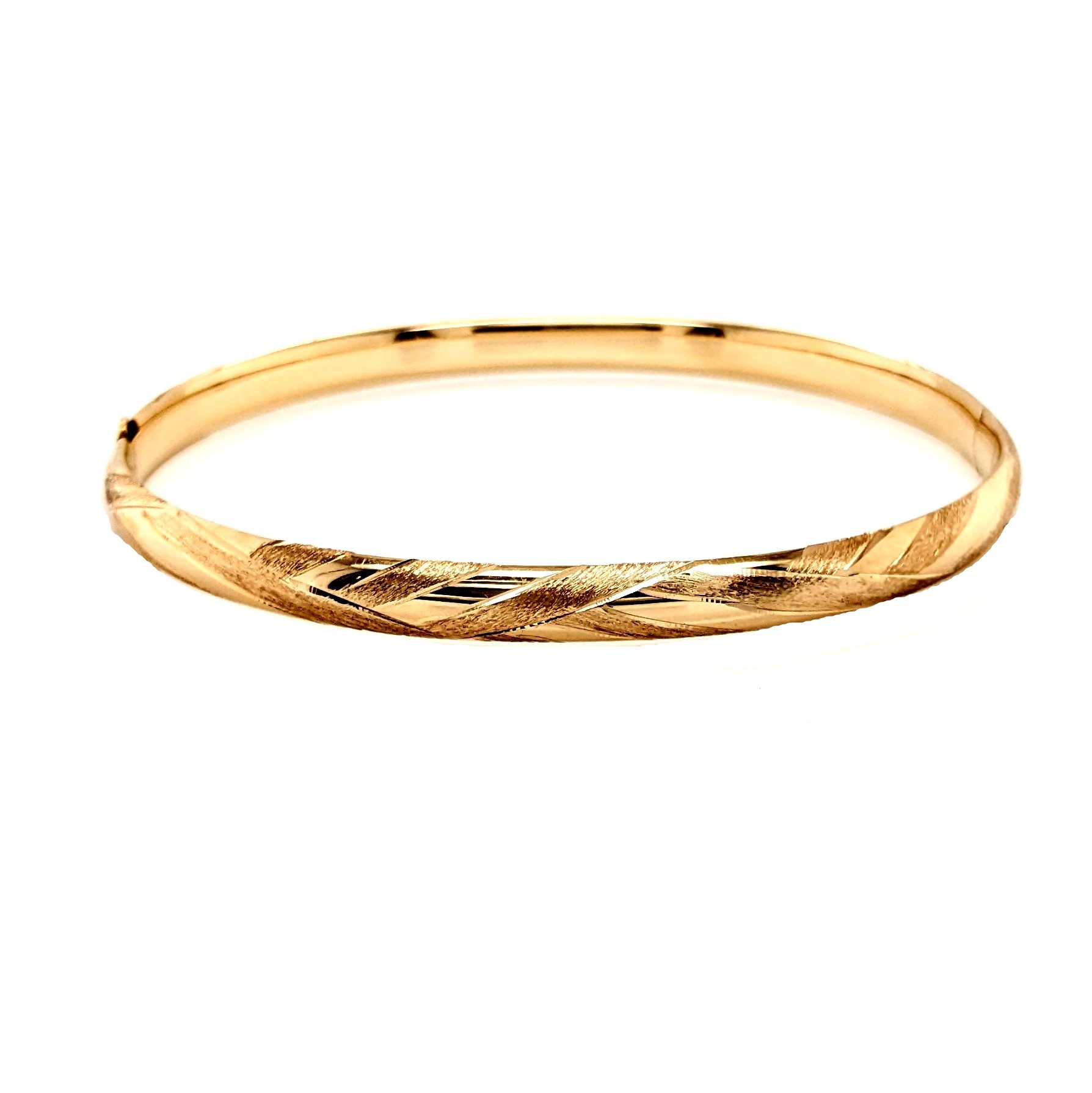 Gold Bangle Bracelet