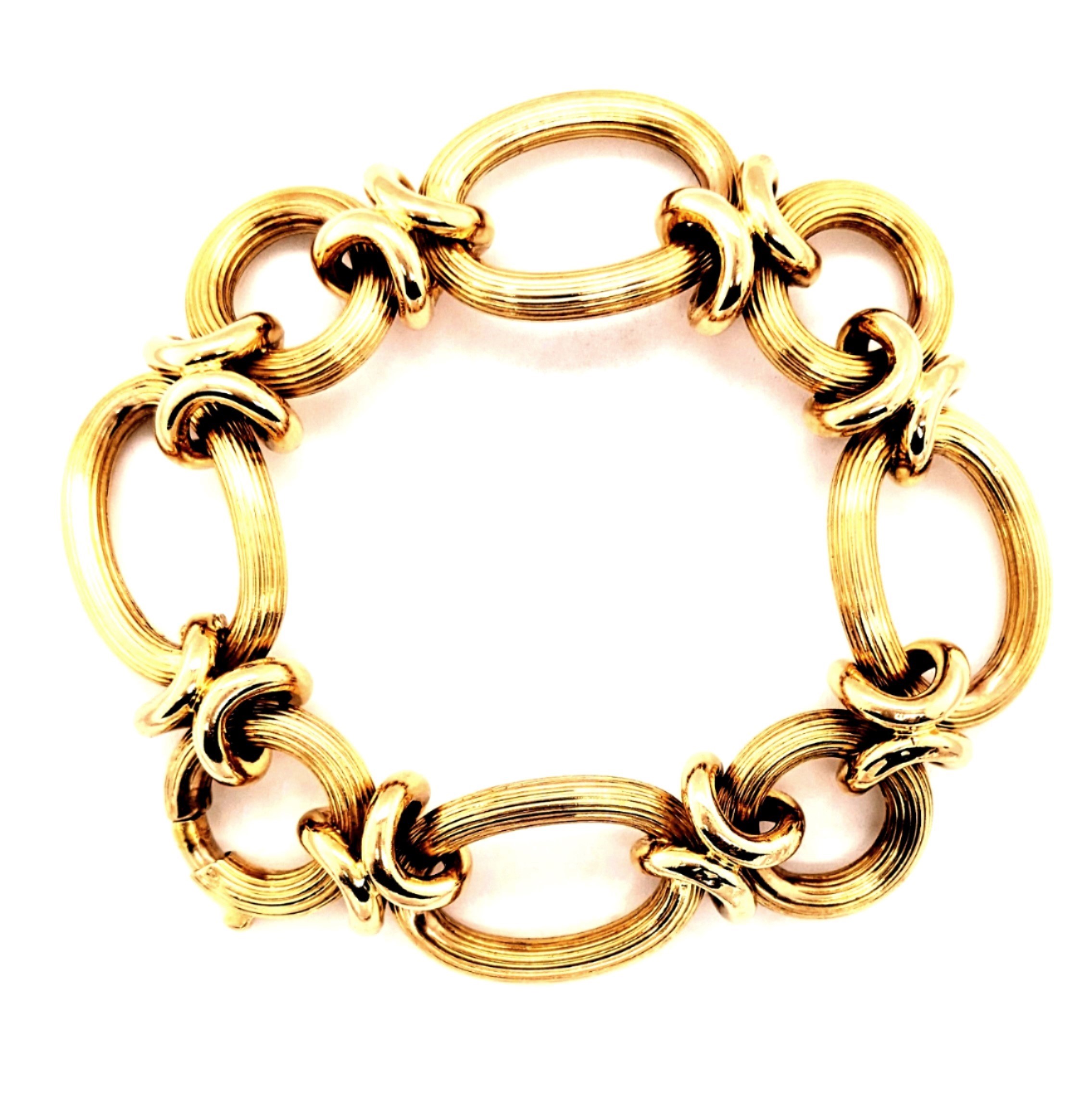 Gold Link Bracelet