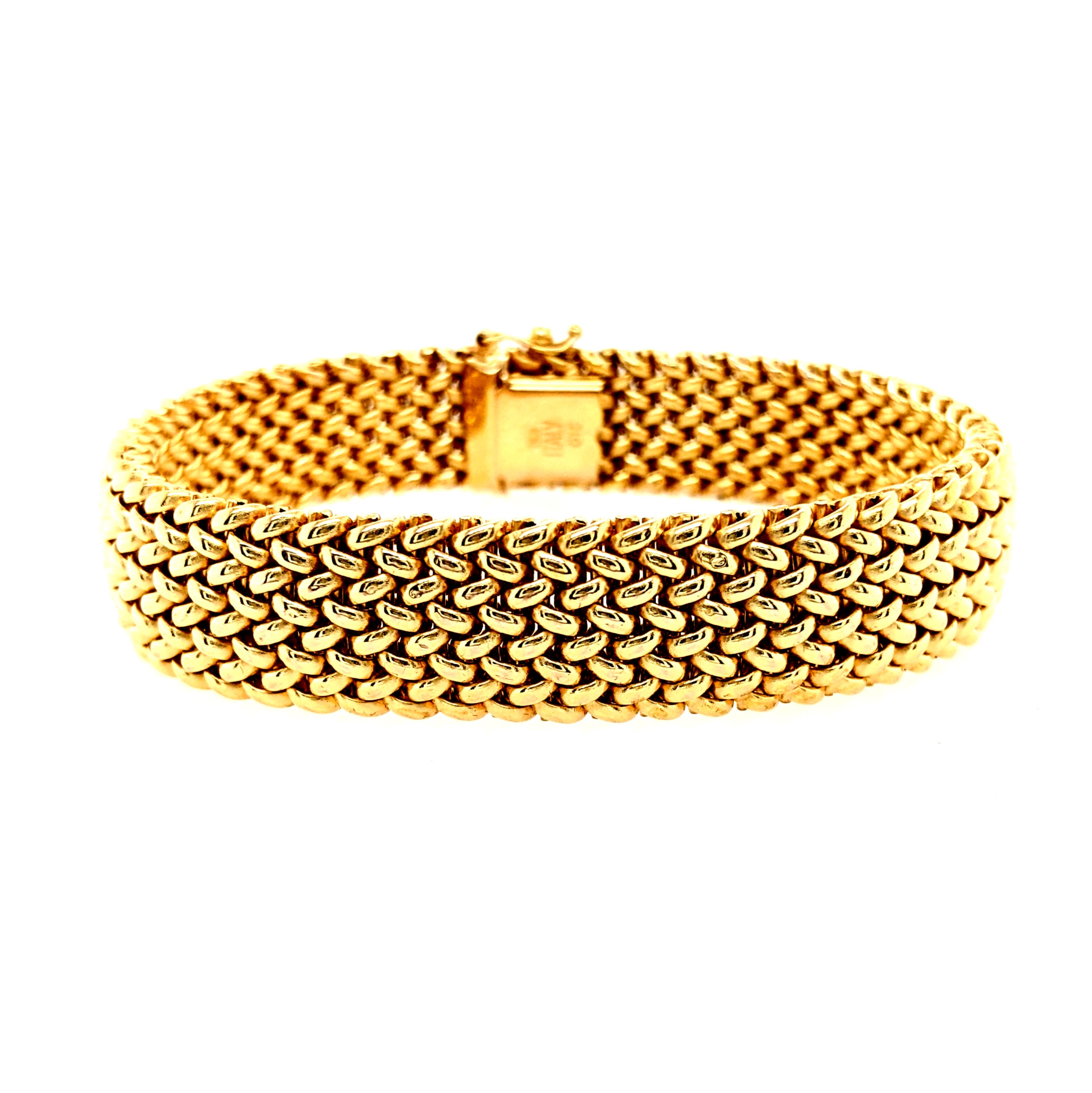 Gold Mesh Bracelet