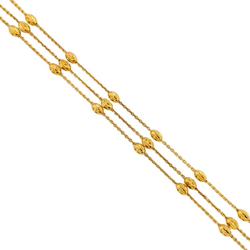 Gold Tri-Bracelet