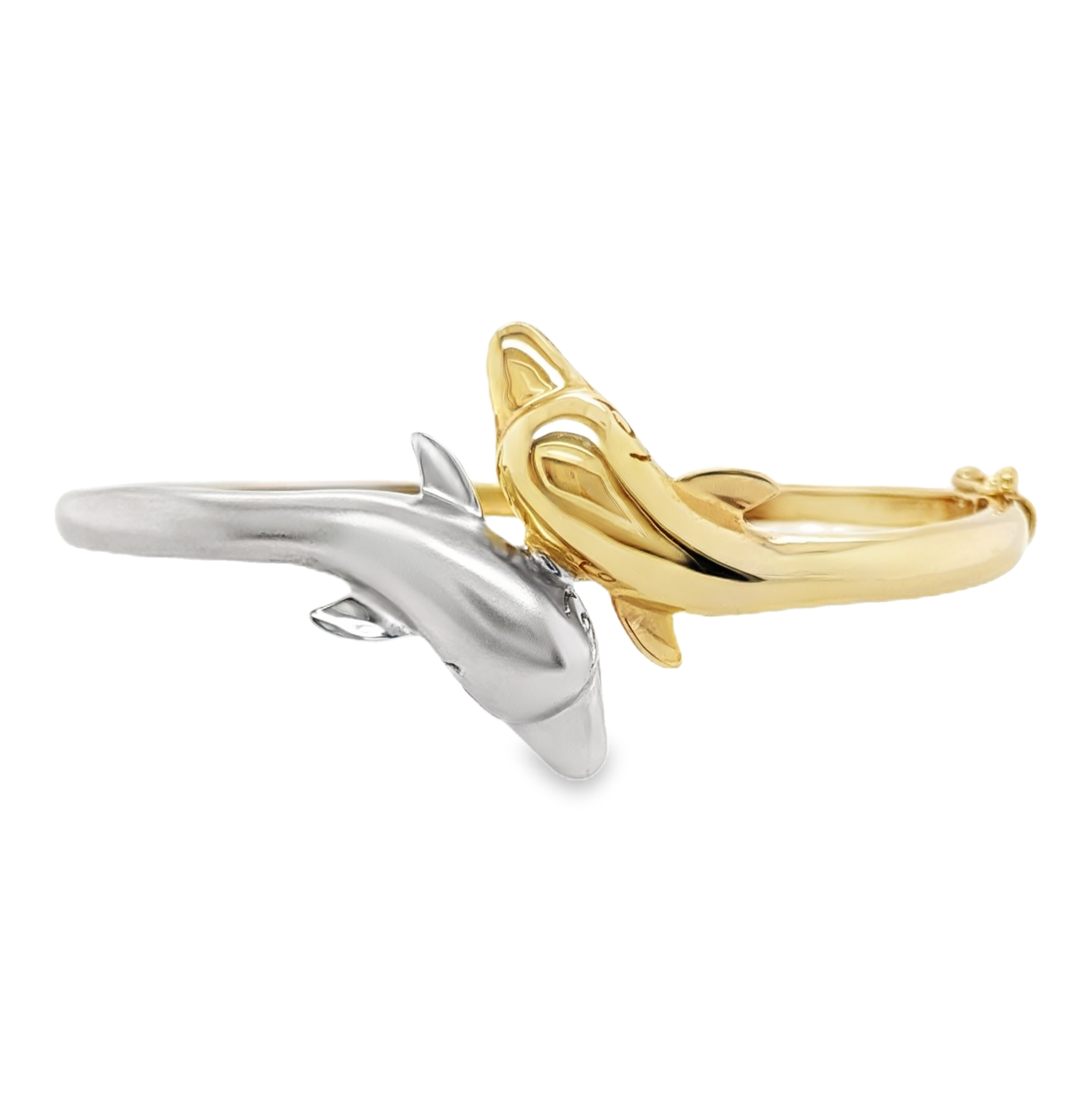 Two-Tone Dolphin Bracelet