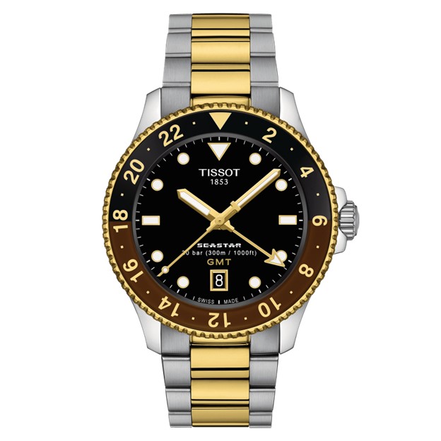 Tissot Seastar 1000 Quartz GMT Watch