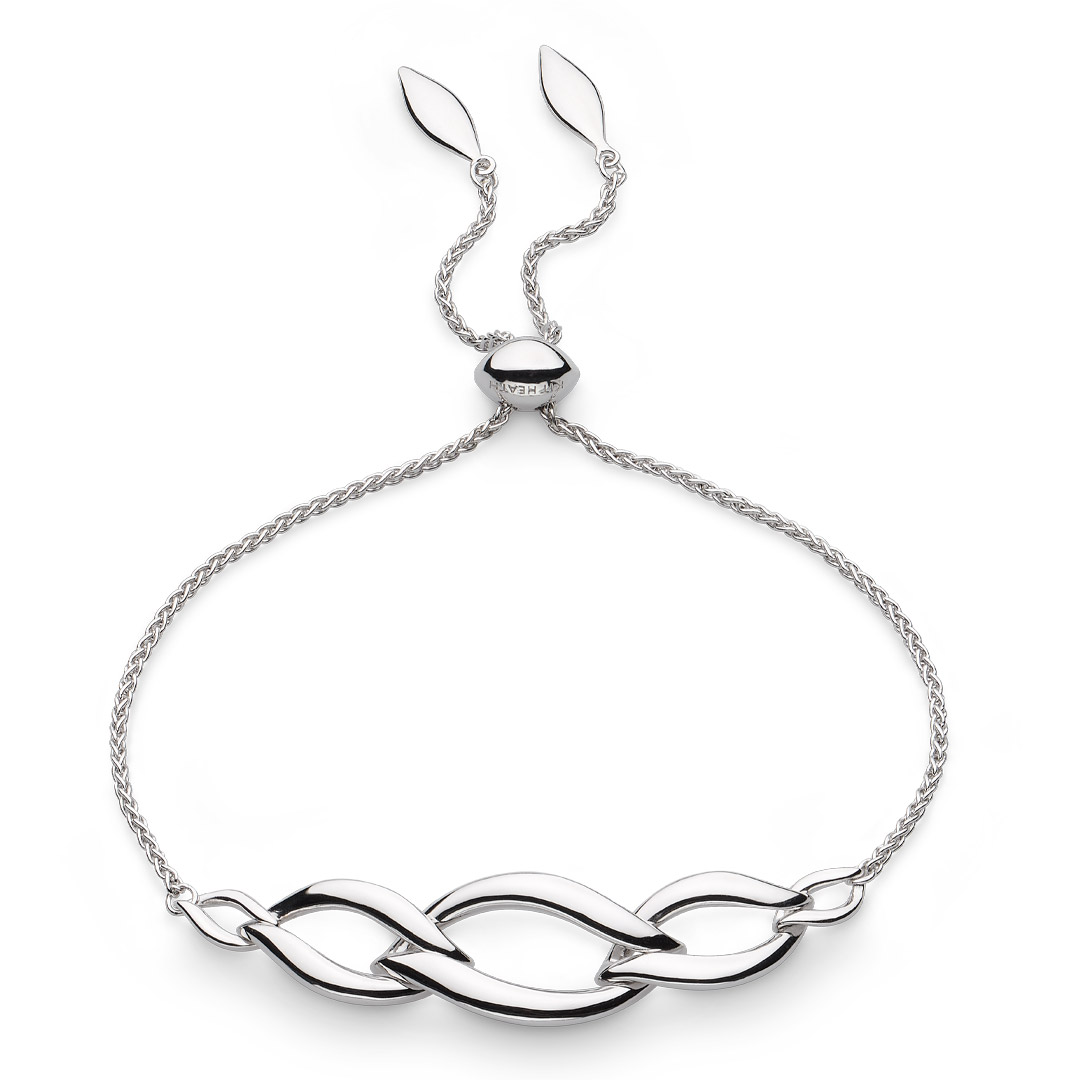 Silver Entwine Bracelet