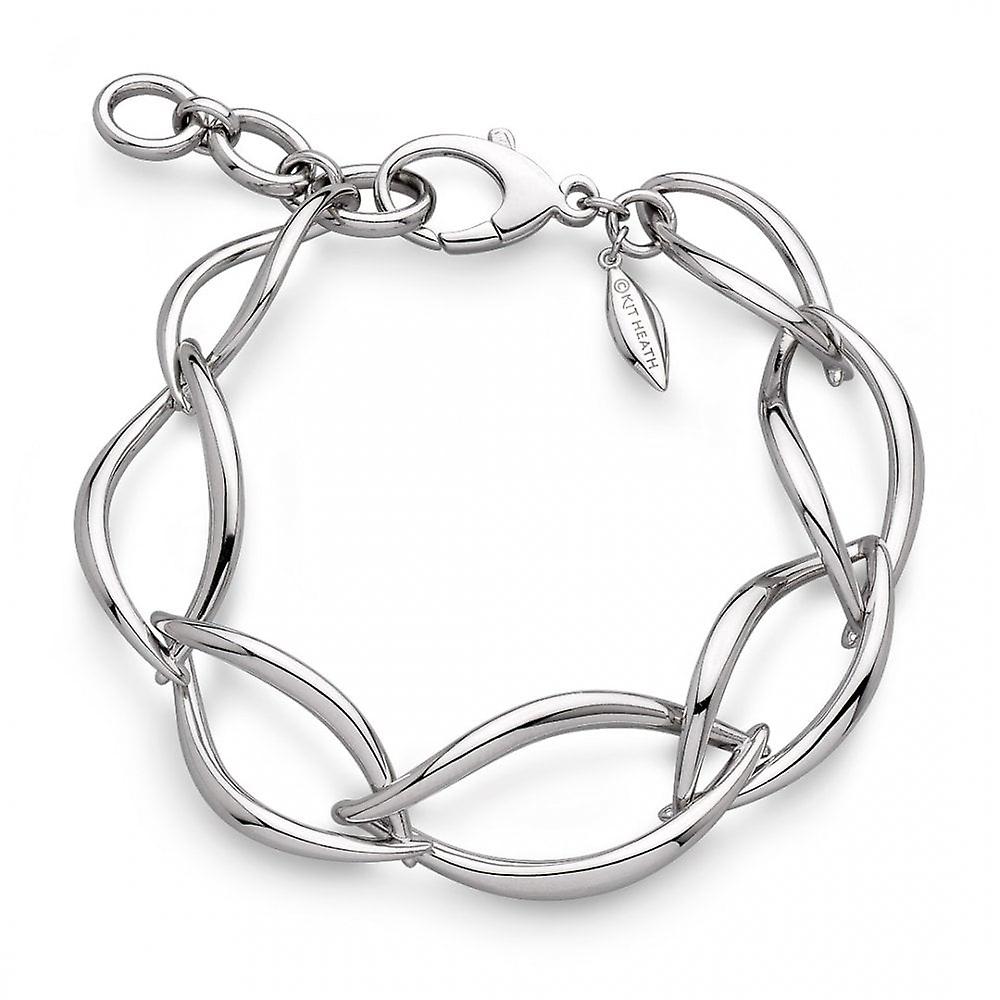 Silver Entwine Twist Bracelet