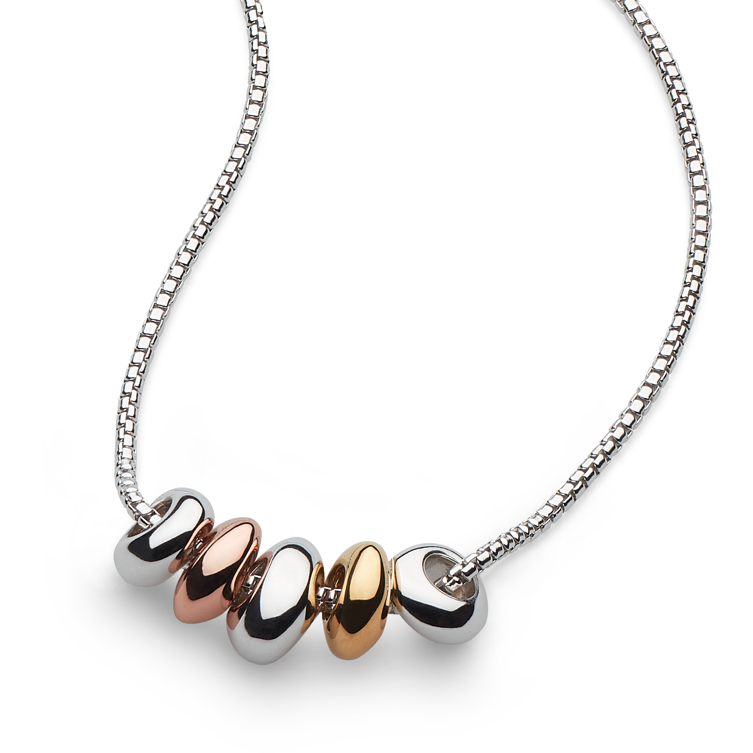 Coast Golden Pebble Necklace