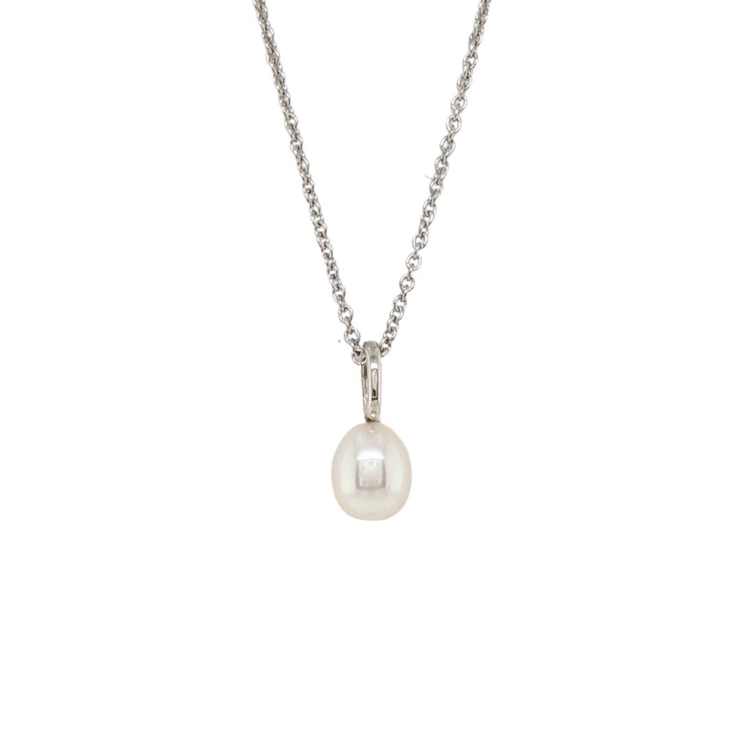 Pearl Silver Necklace