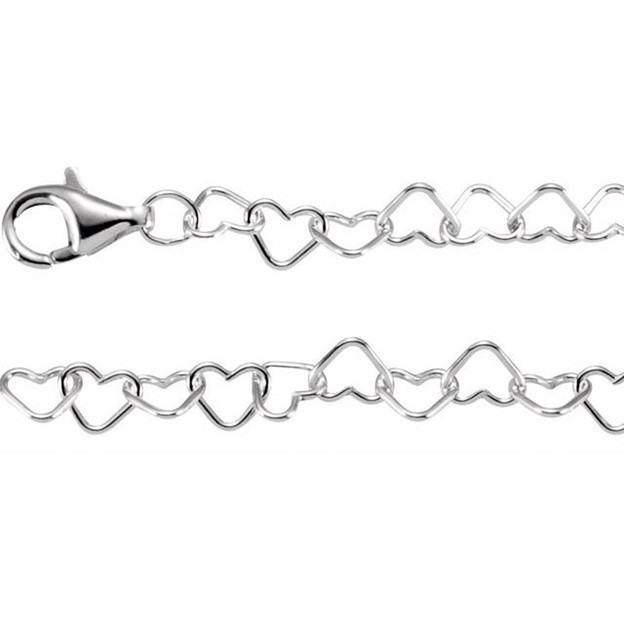 Silver Heart Necklace
