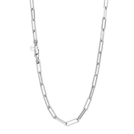 Silver Paperclip Chain