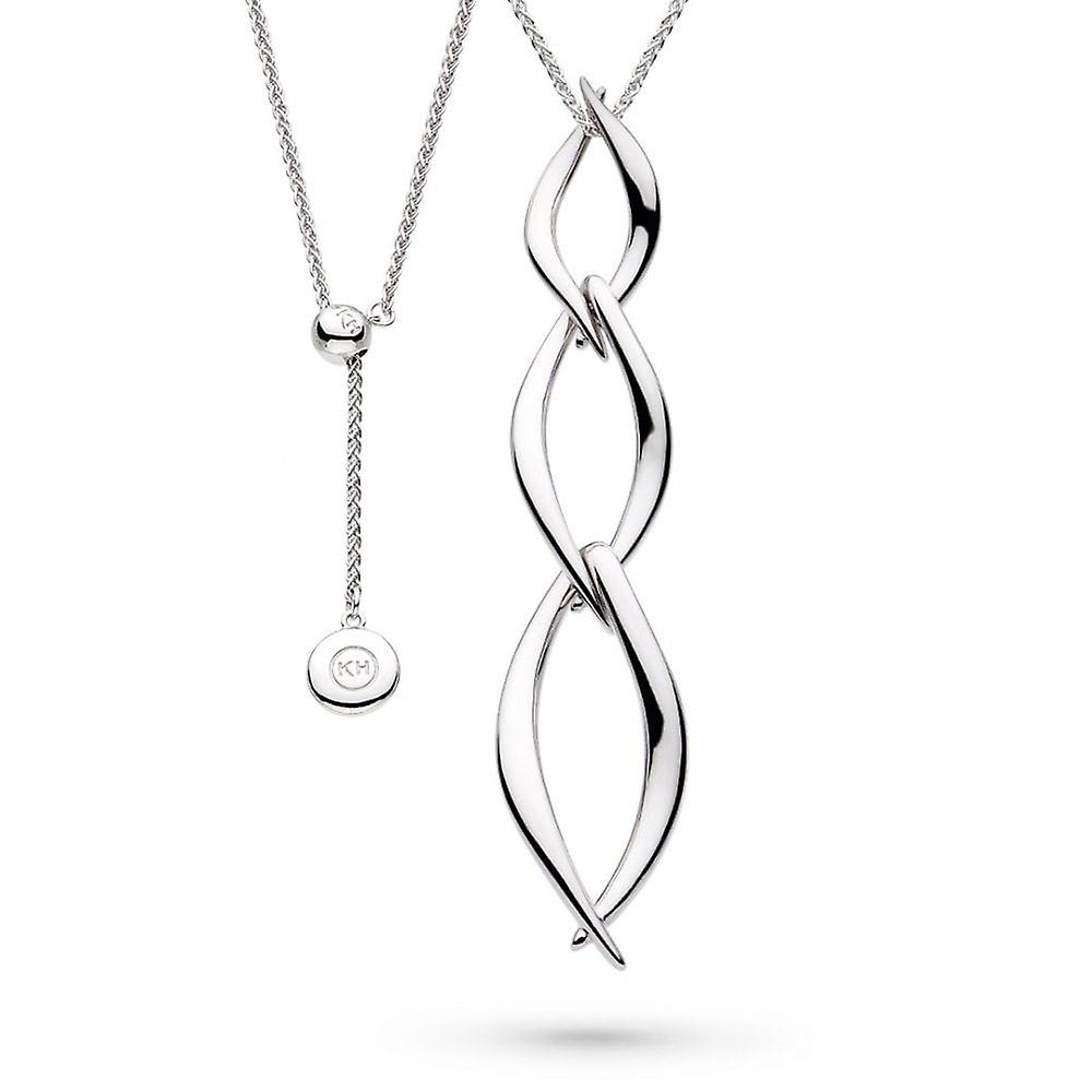 Silver Entwine Trio Necklace