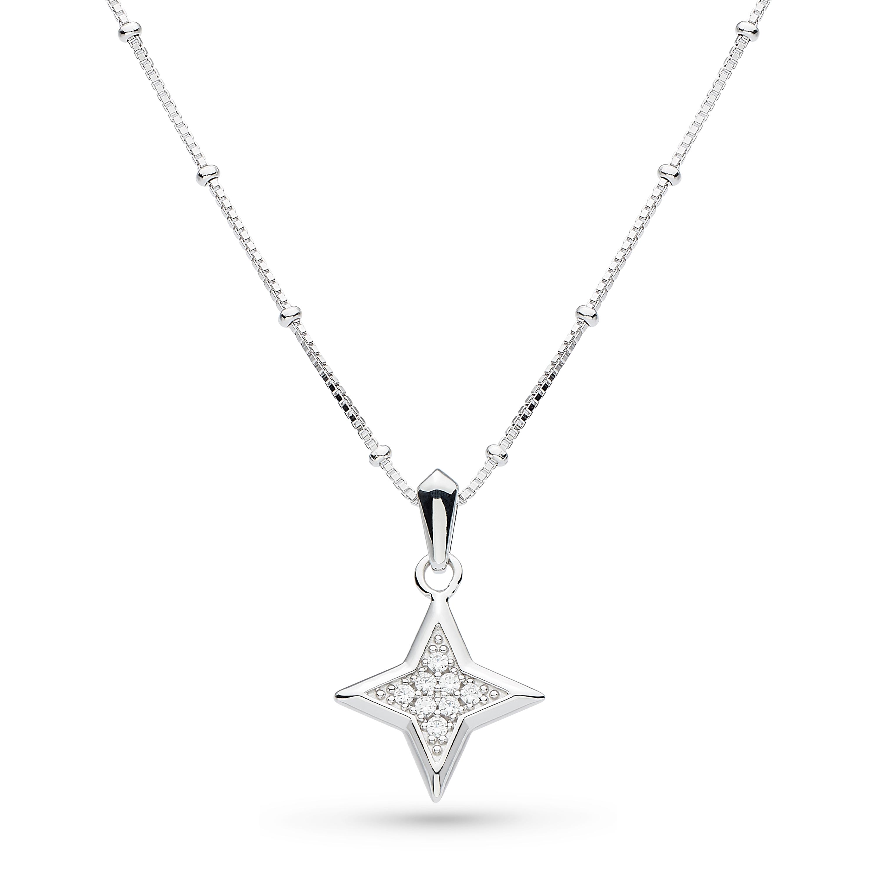 Silver Starburst Necklace