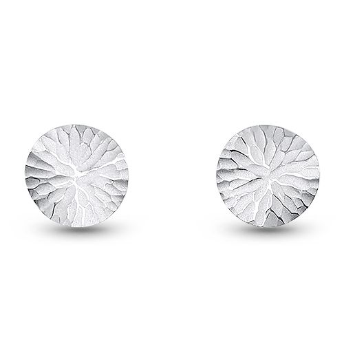 Silver Oasis Stud Earrings