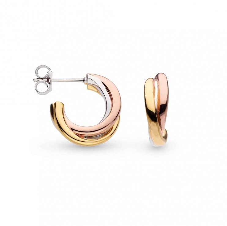 Bevel Trilogy Semi Hoops