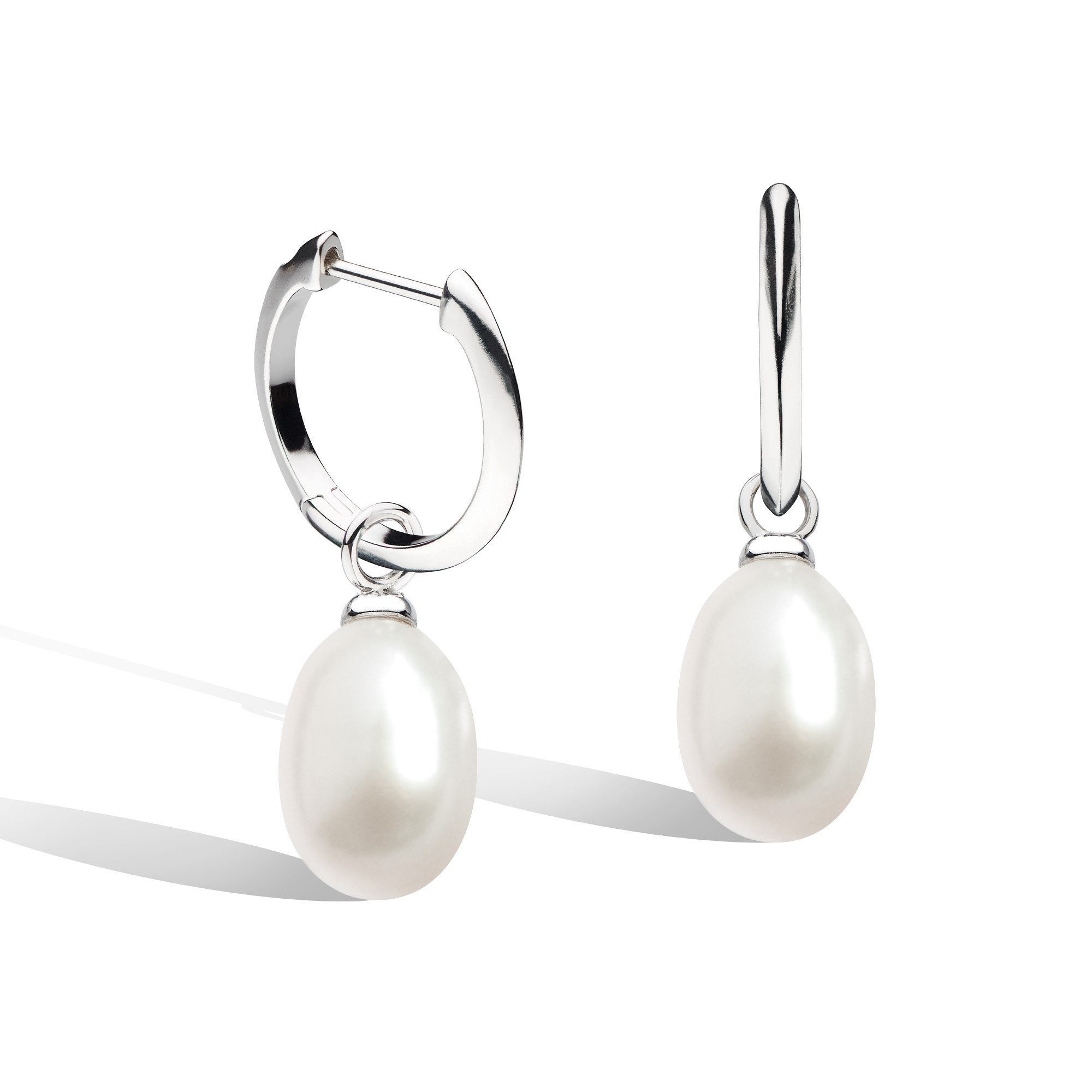 Astoria Pearl Hoops