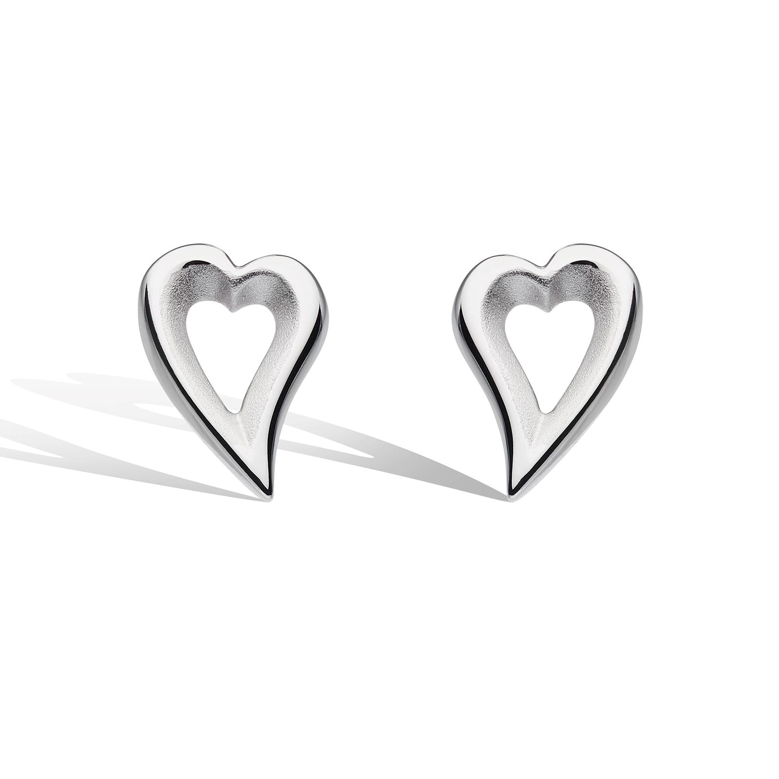 Love Story Heart Earrings