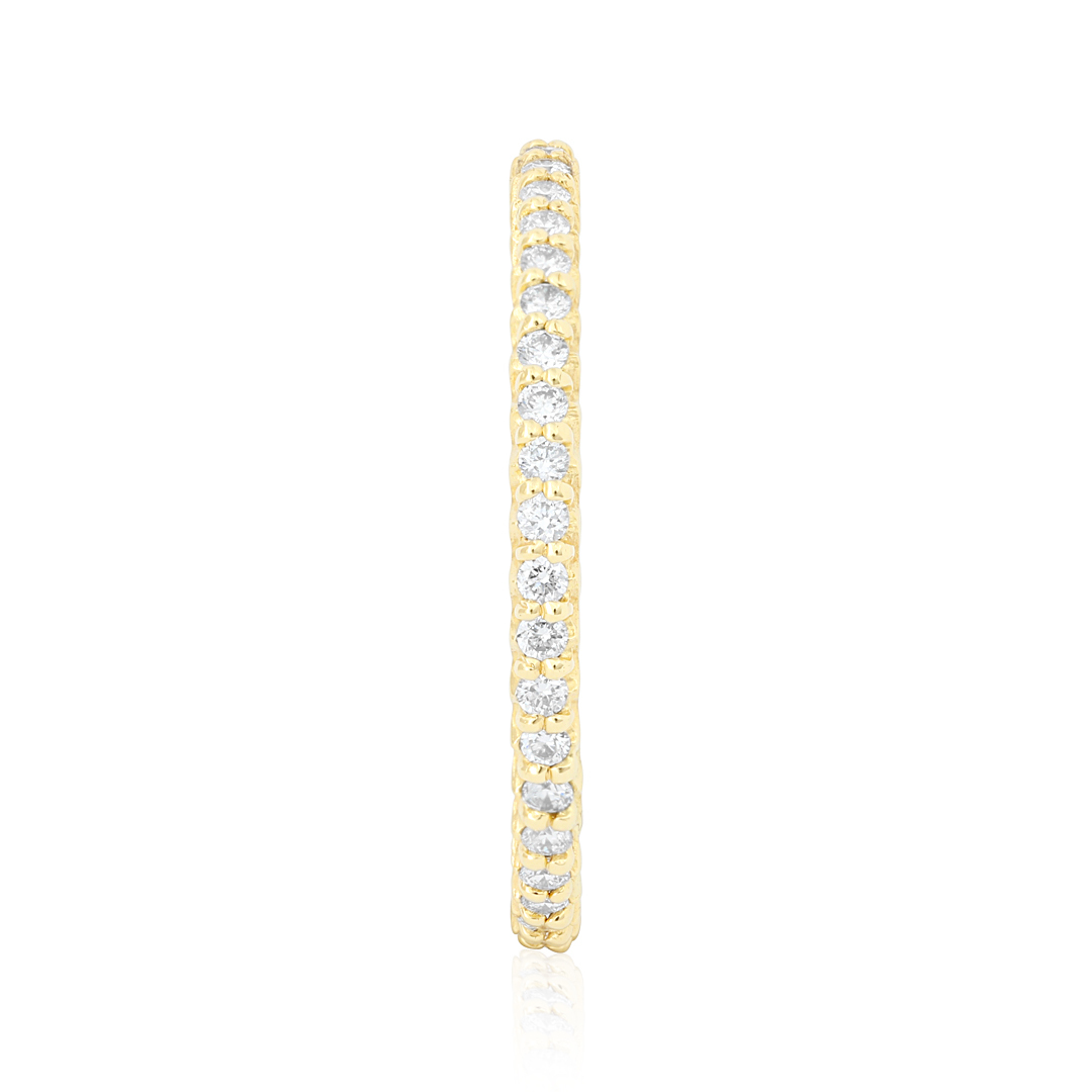 Roberto Coin 18k Yellow Gold and Diamond Eternity Band