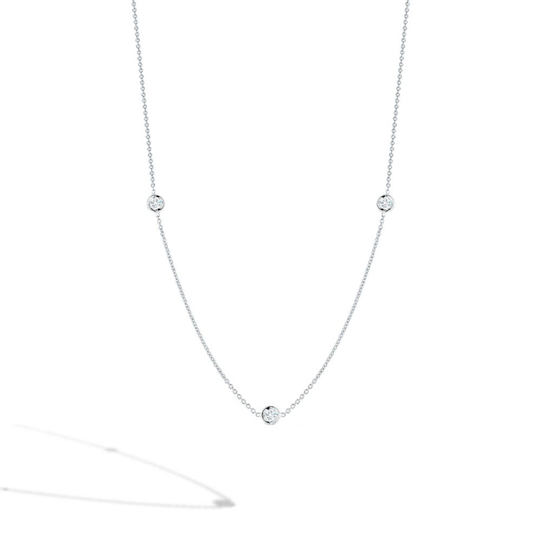 Roberto Coin White Gold Diamond Necklace