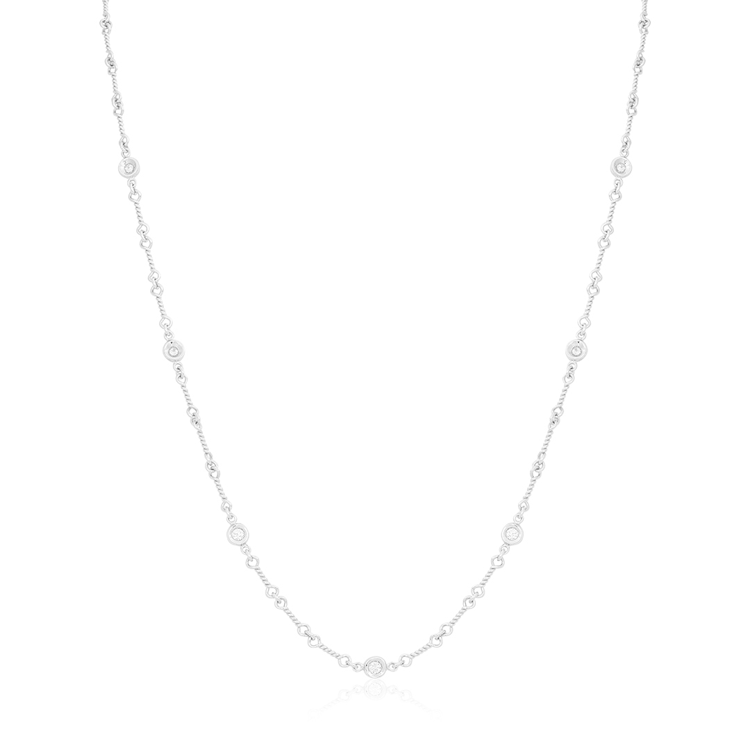 Roberto Coin White Gold Chain Necklace