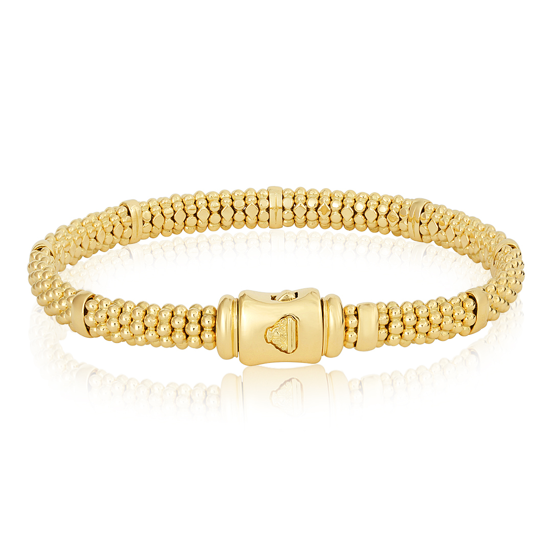 Caviar Collection 18K Yellow Gold Bracelet