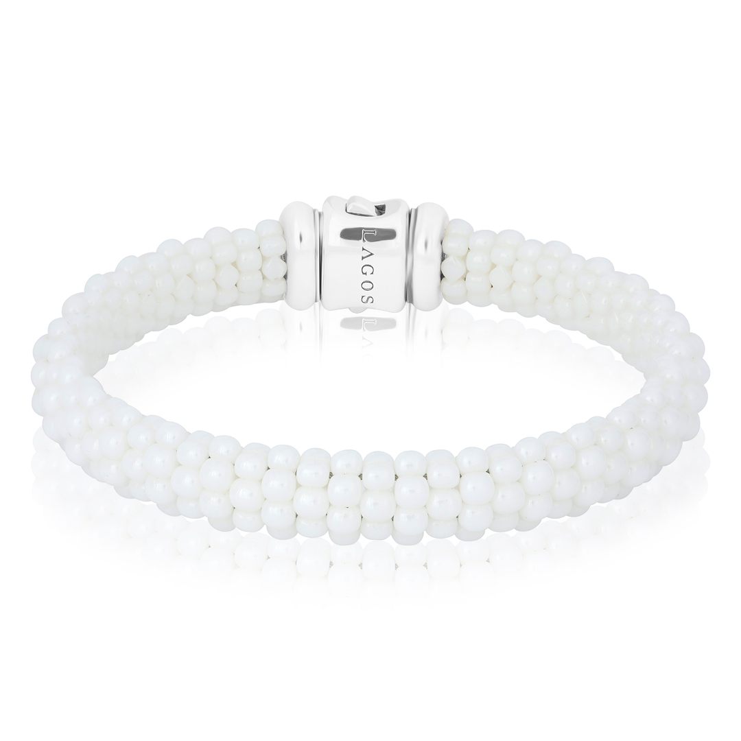 LAGOS White Caviar Collection Ceramic Bracelet