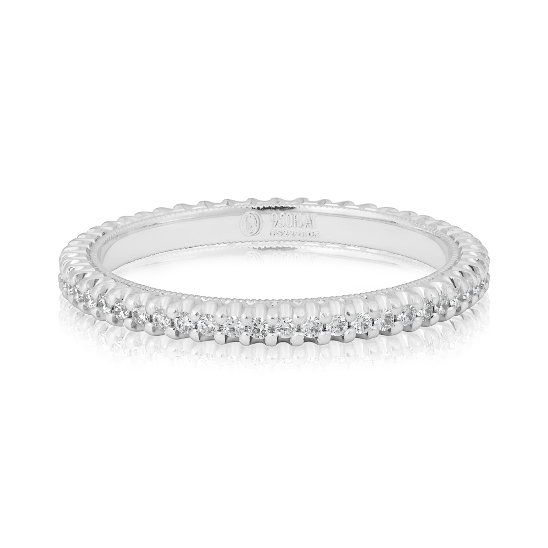 Platinum Diamond Eternity Band