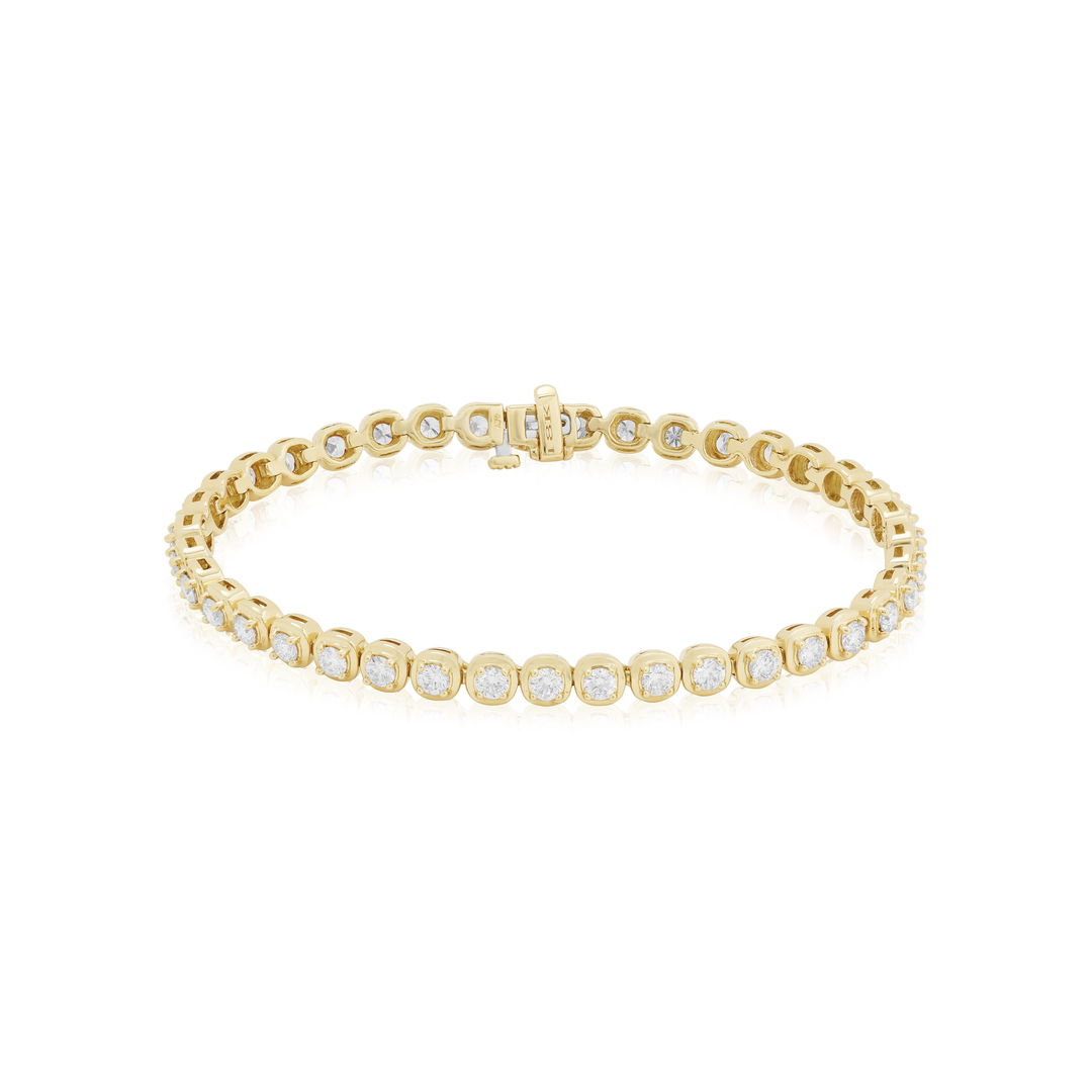 Tivol Yellow Gold Diamond Bracelet