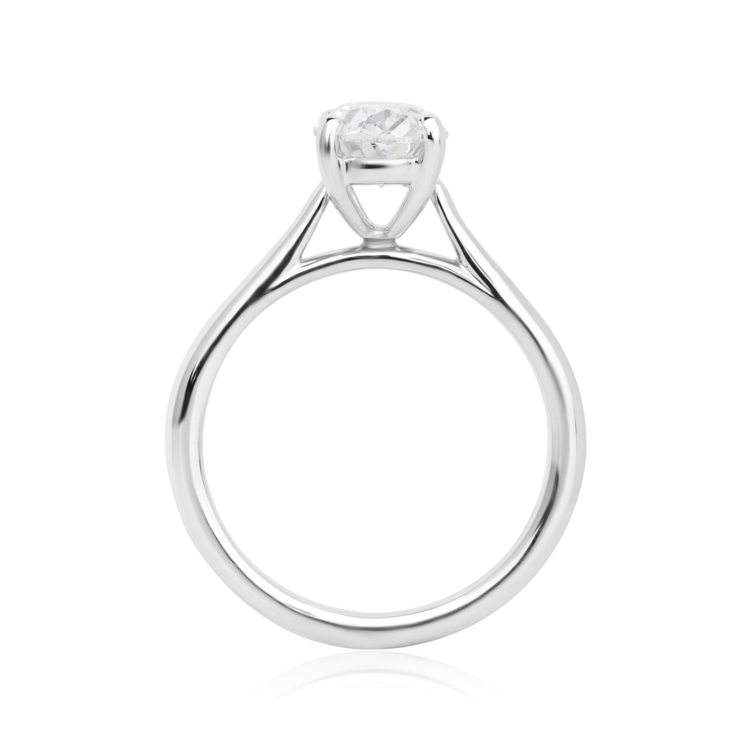 TIVOL Platinum Solitaire Mounting