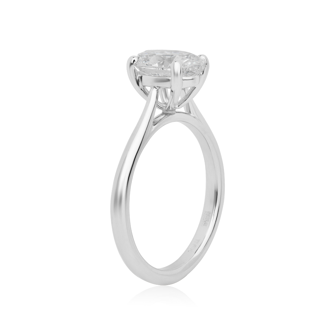 TIVOL Platinum Solitaire Mounting