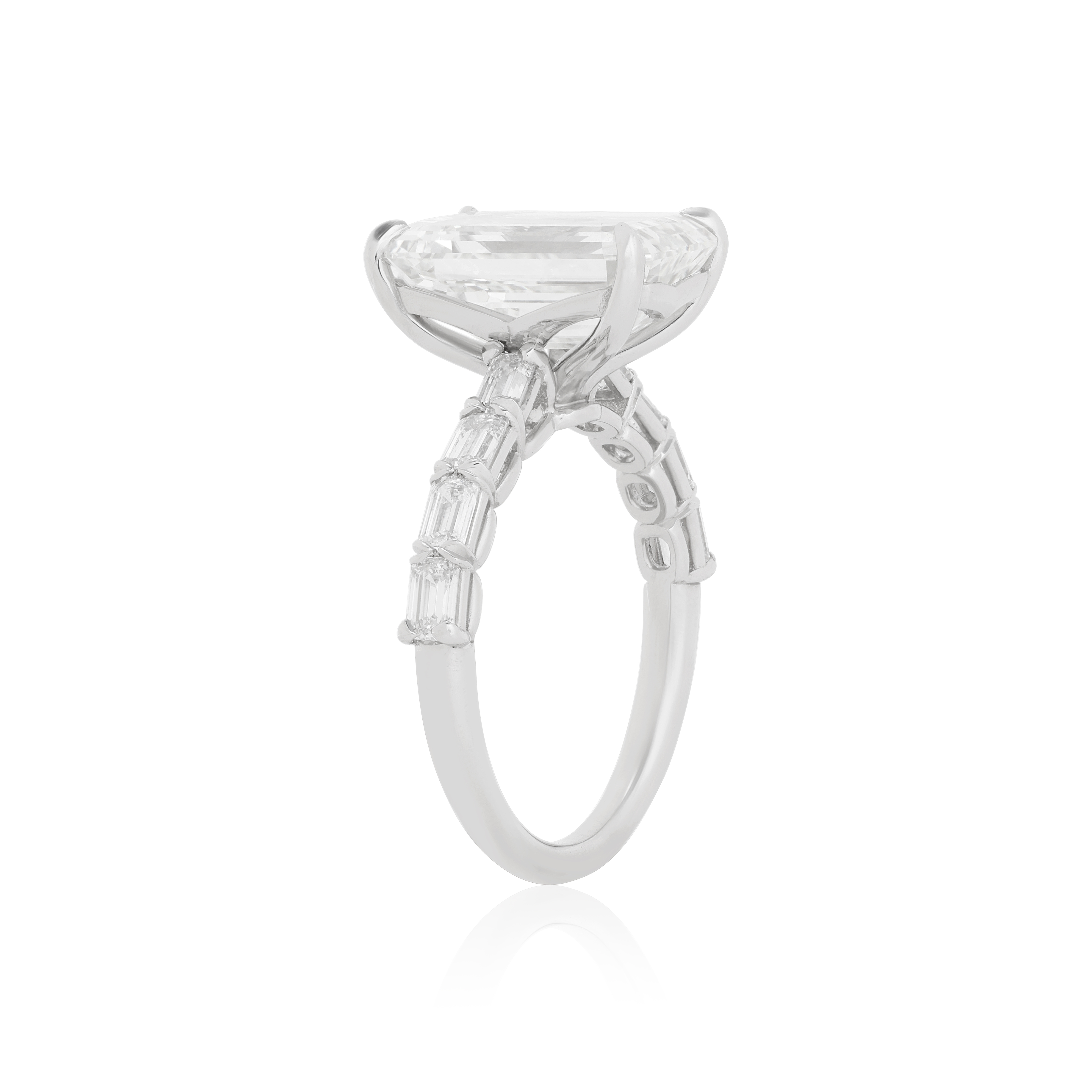 TIVOL Platinum and Diamond Ring