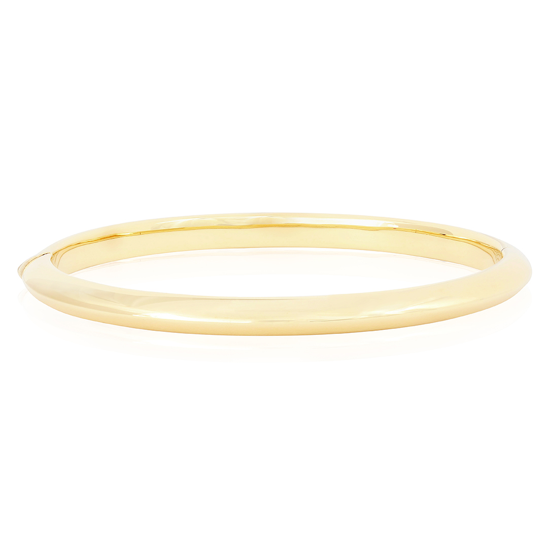 Roberto Coin 18k Yellow Gold Knifed Edge Bangle