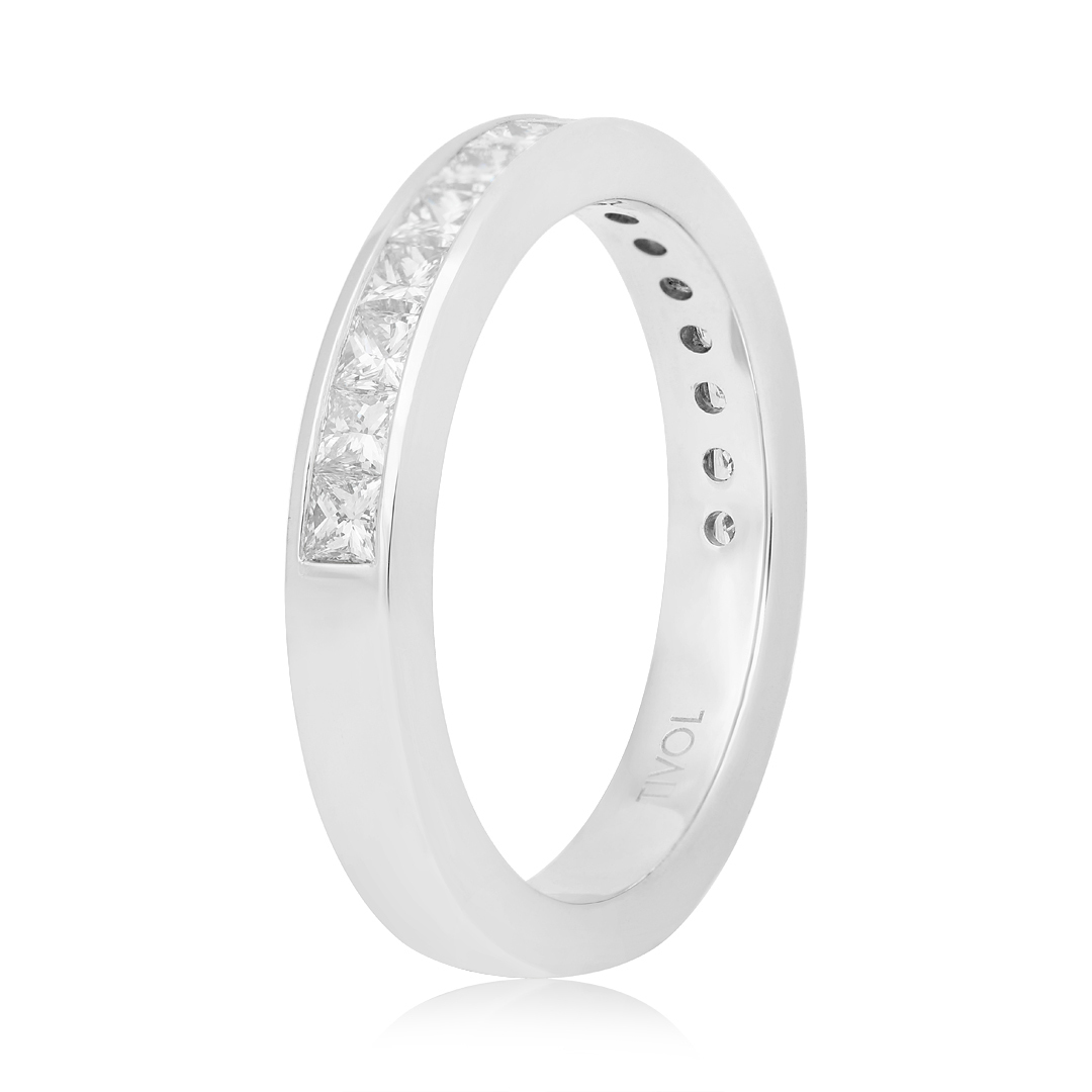 Platinum Diamond Eternity Band