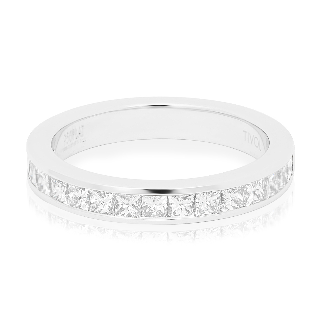 Platinum Diamond Eternity Band