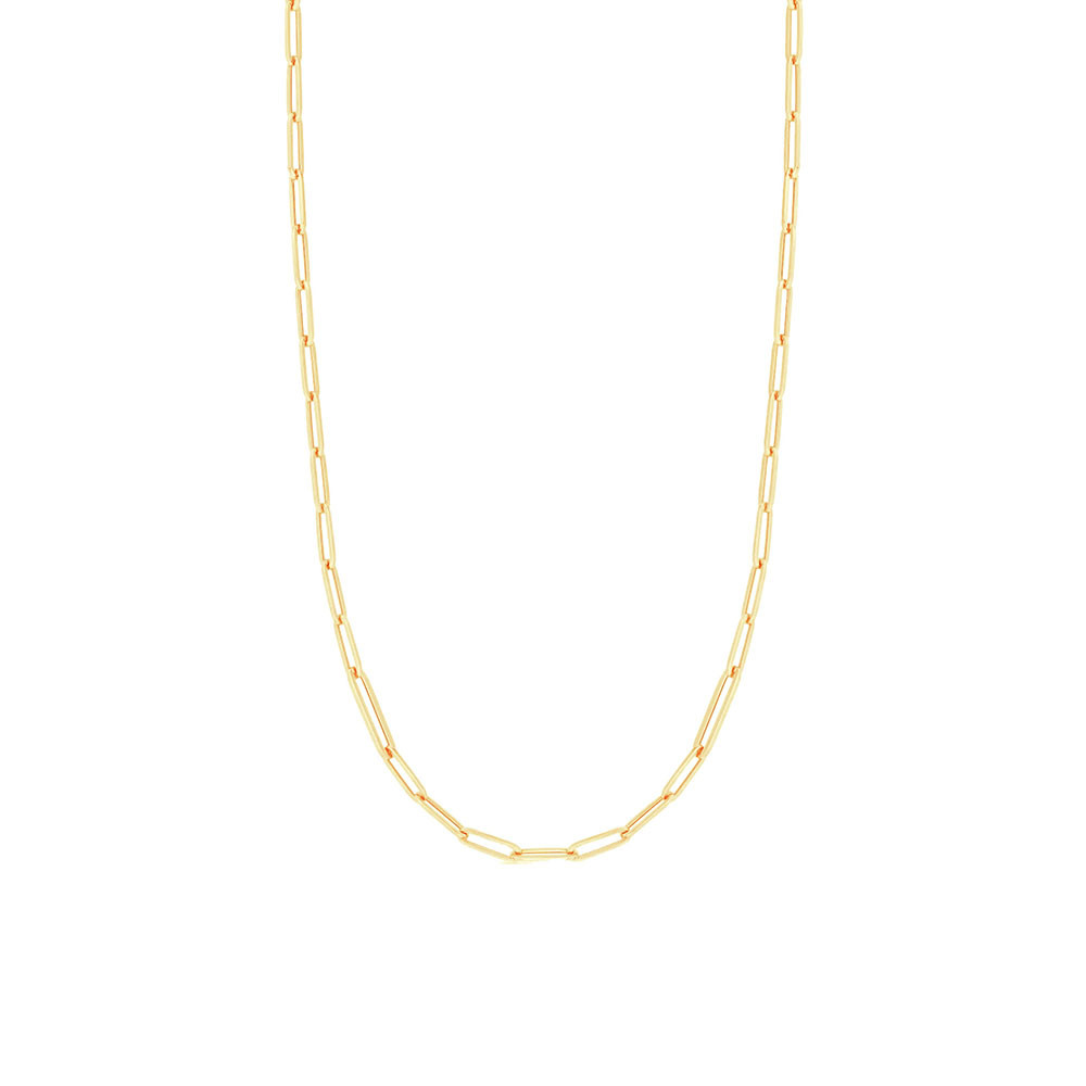 Roberto Coin 18K Yellow Gold Paperclip & Round Link 19 Chain