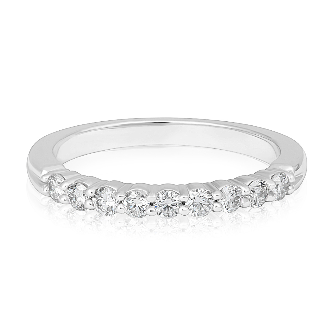 Platinum Diamond Band - 12557