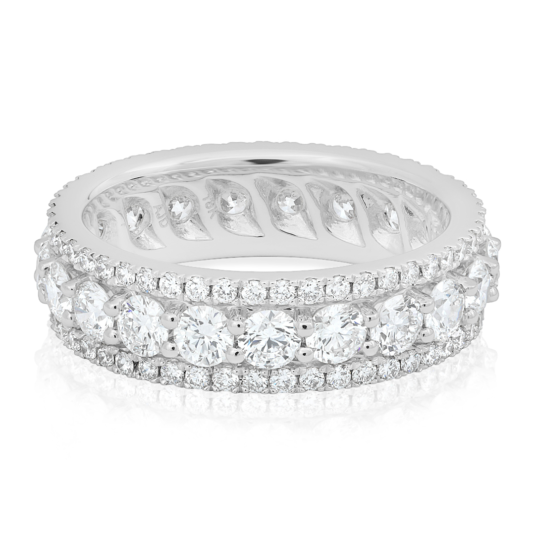 Tivol White Gold Diamond Eternity Band