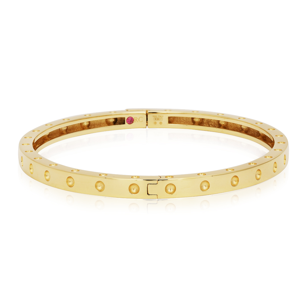 Roberto Coin 18K Yellow Gold Symphony Pois Moi Bangle