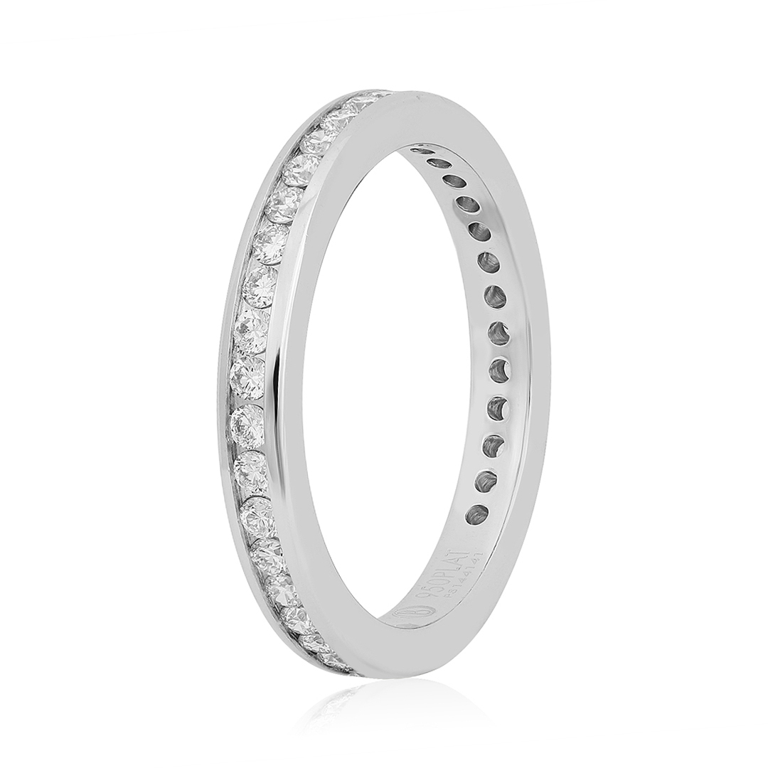 Platinum Diamond Eternity Band