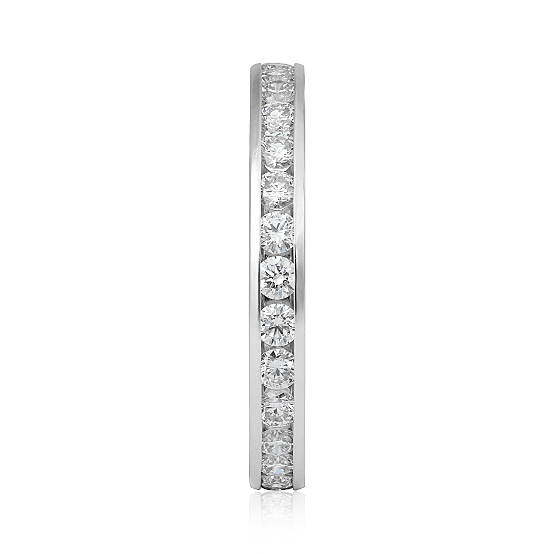 Platinum Diamond Eternity Band