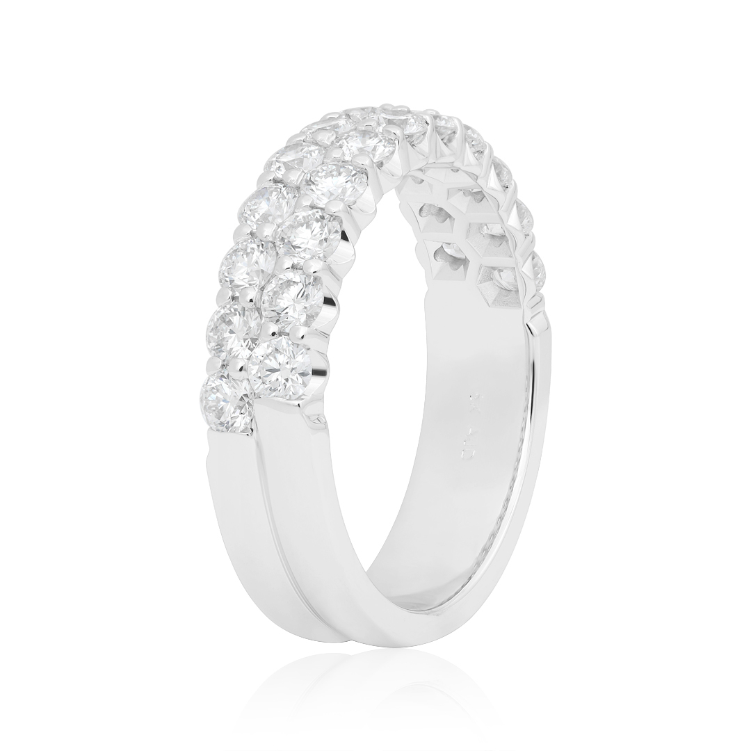 Tivol White Gold Diamond Band