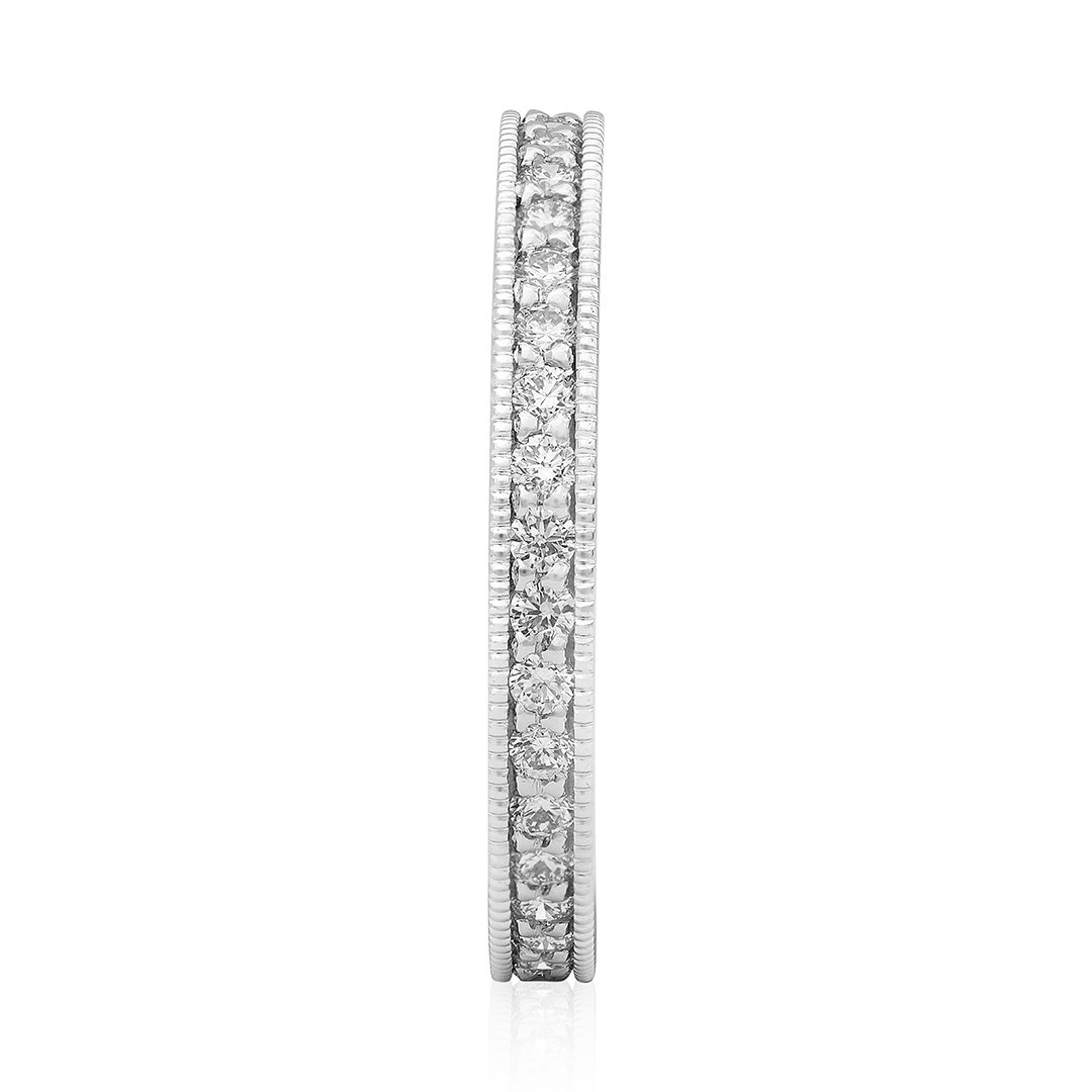 18K White Gold Diamond Eternity Band