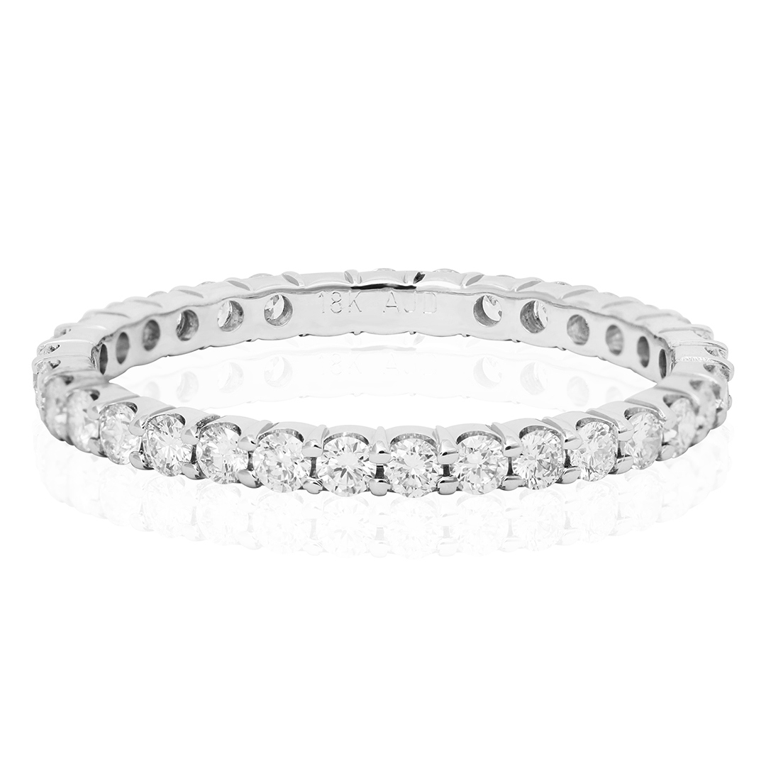 Tivol White Gold Diamond Eternity Band