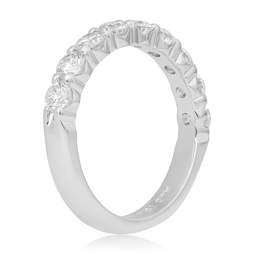 Tivol White Gold  Diamond Band