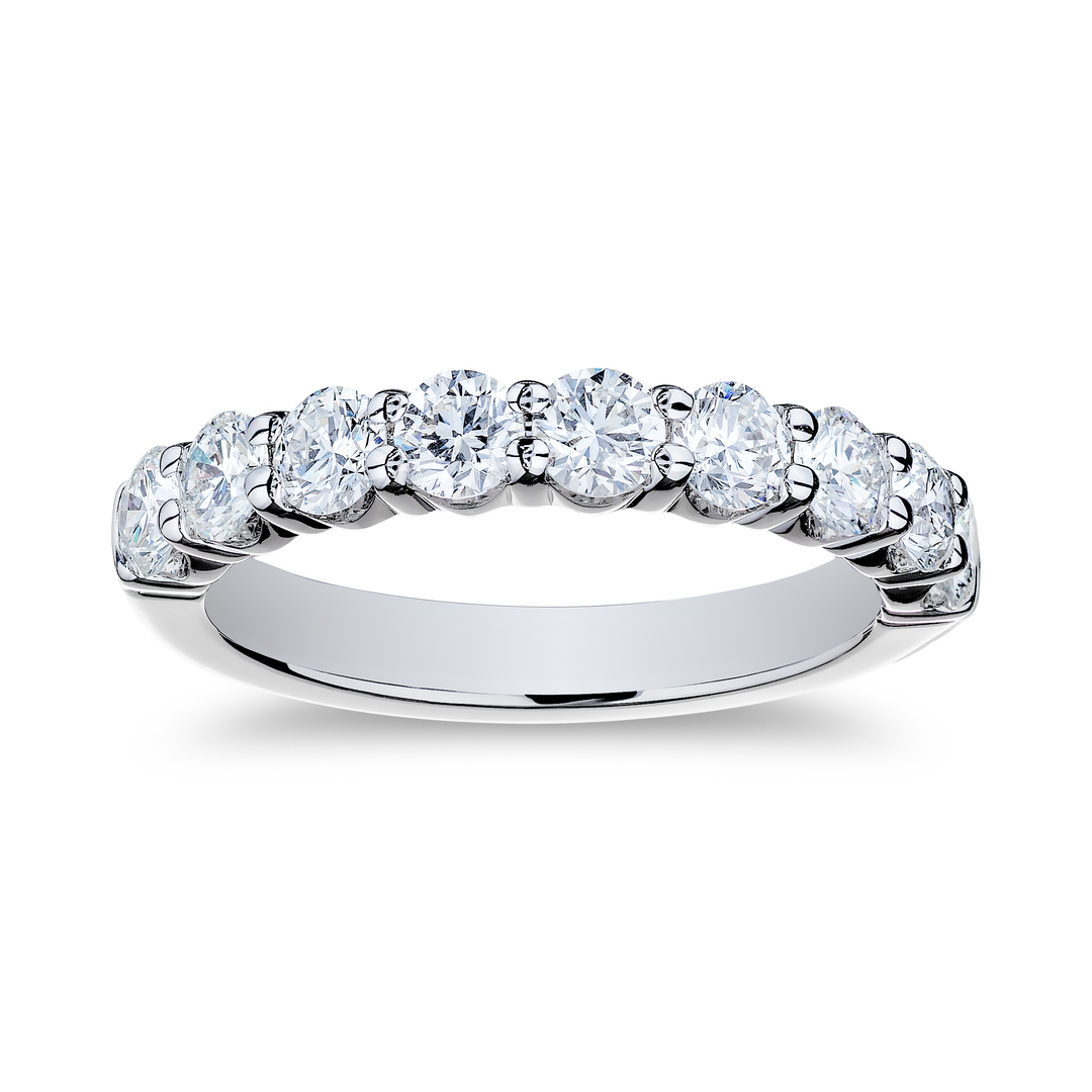 Tivol White Gold  Diamond Band