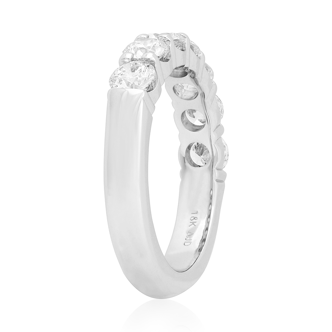 TIVOL White Gold and Diamond Band