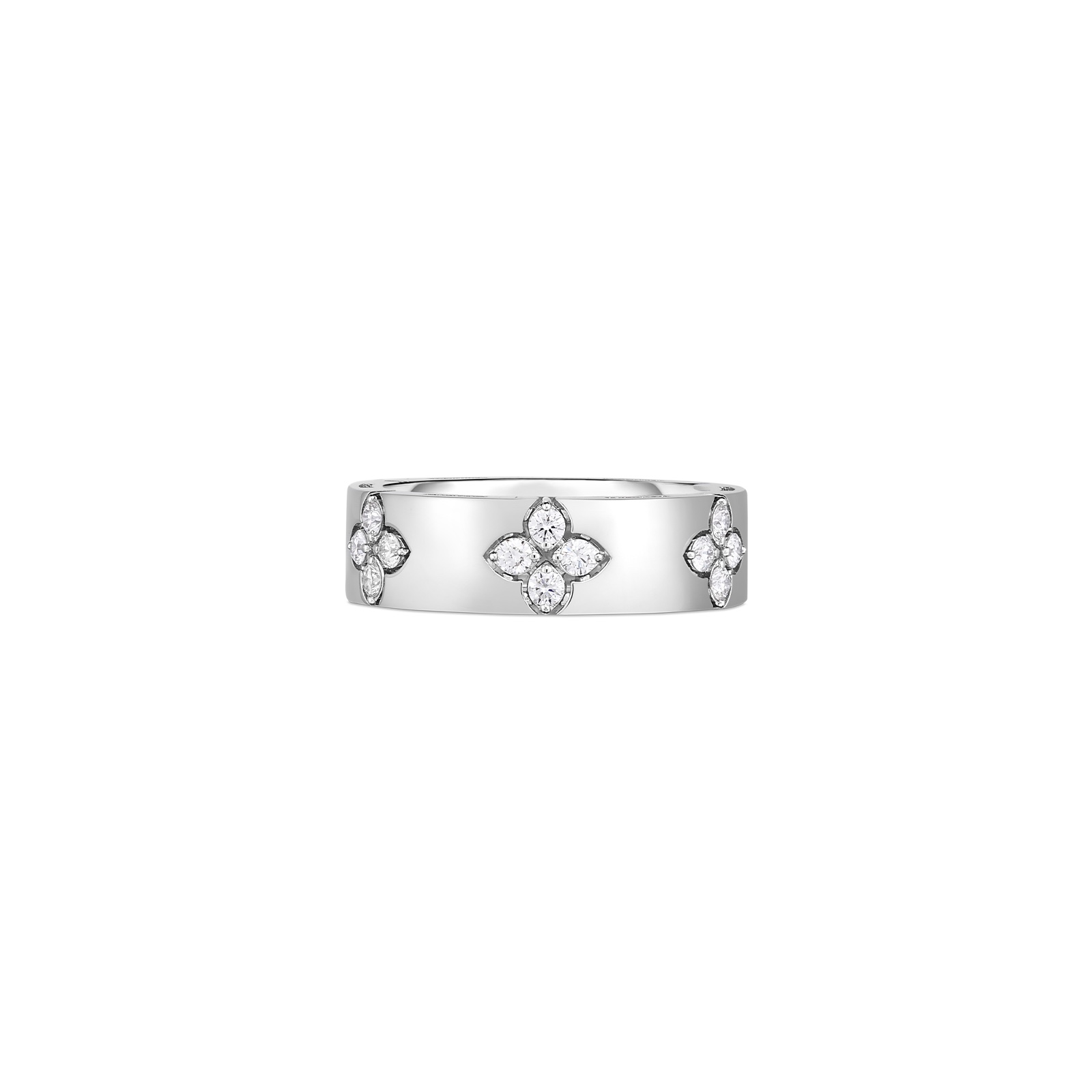 18K White Gold Love in Verona Collection Diamond Ring