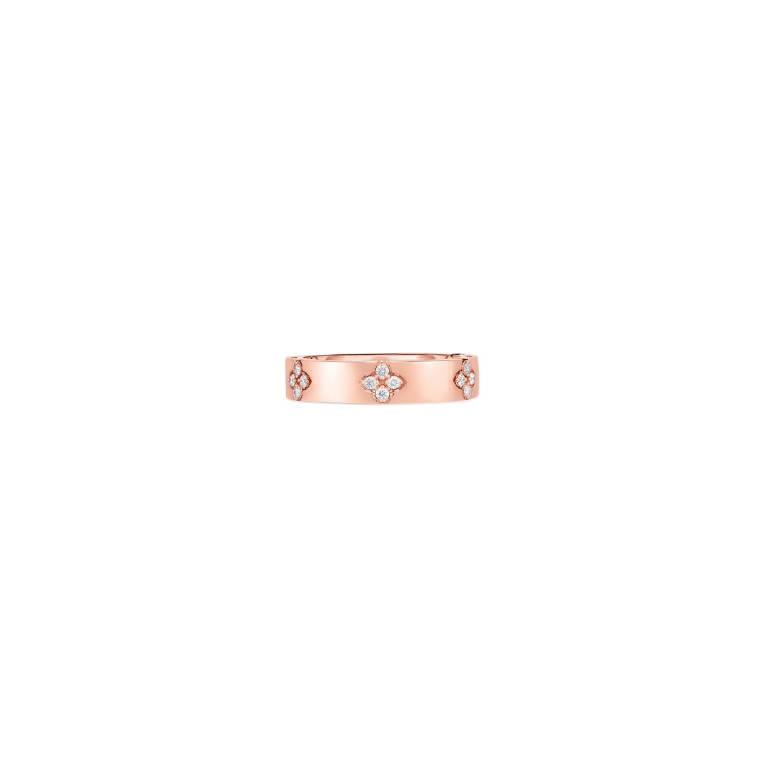 18K Rose Gold Verona Collection Diamond Band