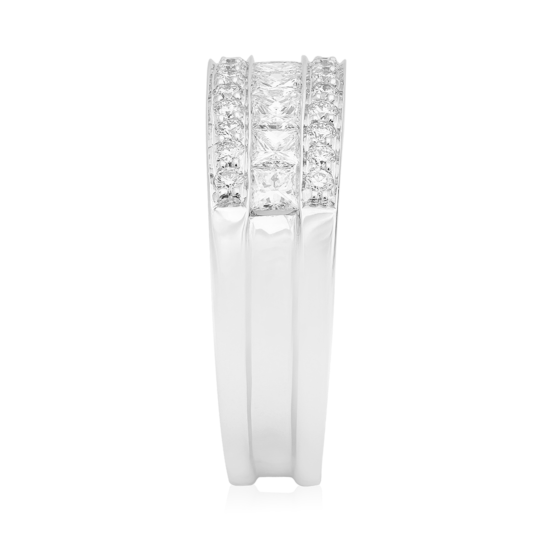 TIVOL White Gold and Diamond Band