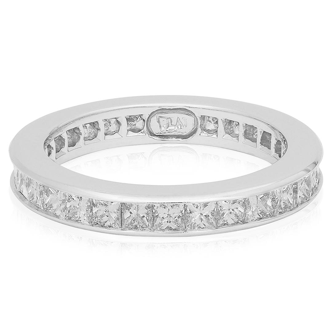 Platinum Diamond Eternity Band