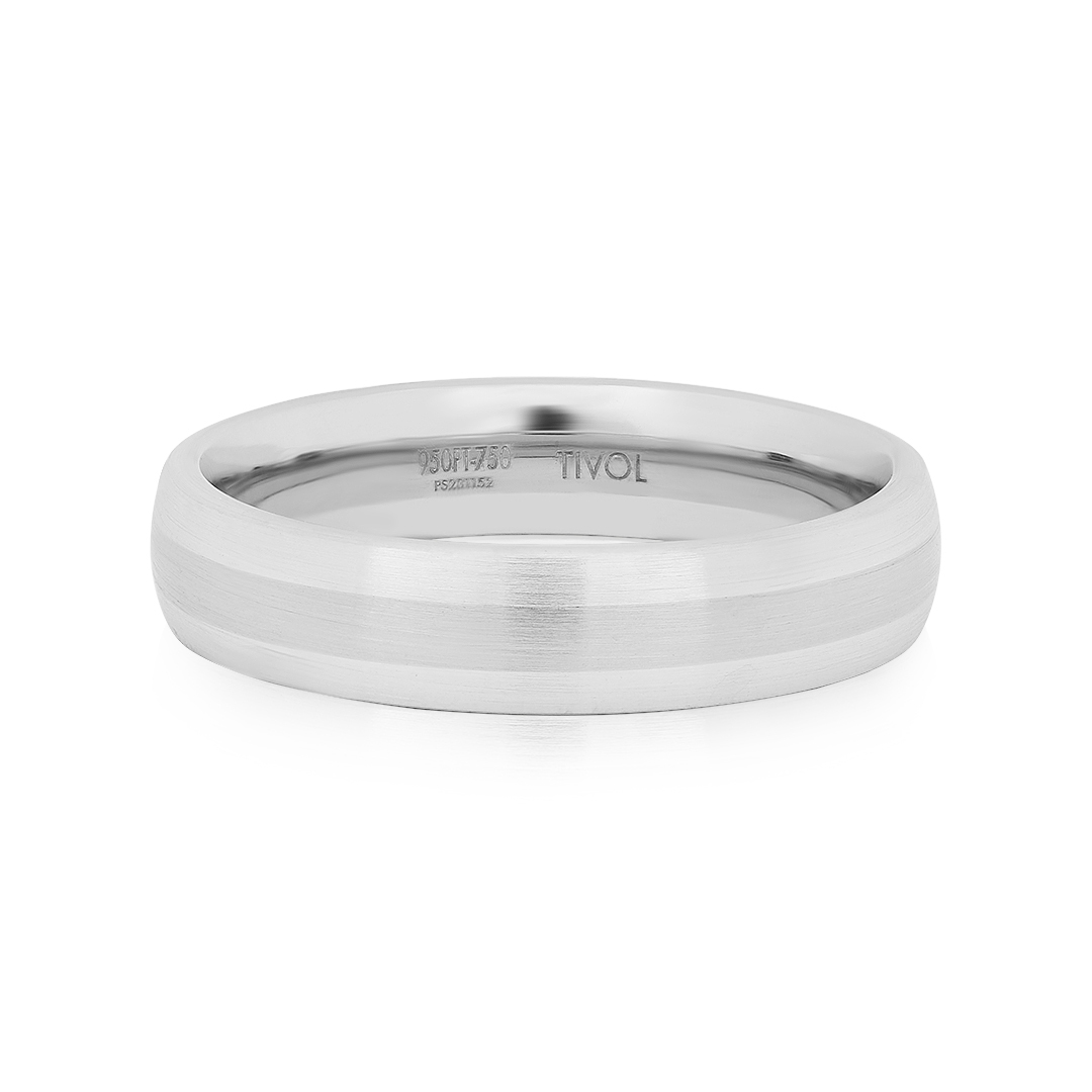 Platinum and 18K White Gold Men